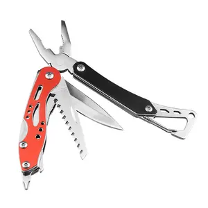 China supplier EDC mini camping tools screwdriver knife carabiner multi tool best pocket multi tool