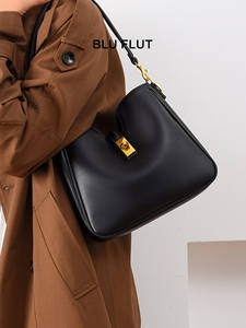 Bolso de Hombro de PU con Cremallera para Mujer, Estilo Vintage 2025, Color Sólido, Asa Única, Bolso Bandolera para Verano, Otoño e Invierno - Product Image 6