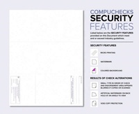 Papier de qualité A pour écriture, impression, paiement commercial, caissiers, contrats, accords, formulaires, commandes, chèques vierges, QuickBooks, chèques bancaires