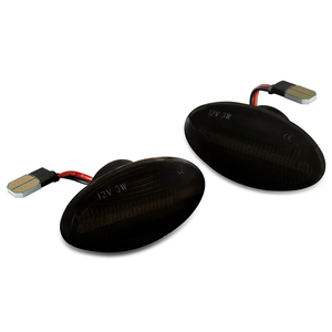 Hun khói ống kính hổ phách <span class=keywords><strong>LED</strong></span> Fender Side Marker ánh sáng lần lượt tín hiệu đèn cho BMW Mini Cooper R50 R52 R53 2001-2006 OEM # CL-R53-SML-SM - Product Image 5