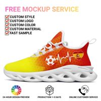Chaussures de football en gros, impression à la demande, respirantes, OEM ODM, logo personnalisé FN003-26025036-2