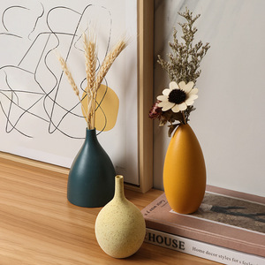 Beihan Meide ville Table en céramique Vase créatif bureau fleur ornement pour la maison salon en gros <span class=keywords><strong>petit</strong></span> Vase décoration - Product Image 2
