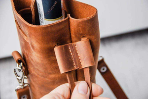 Vendita calda borsa frigo per vino <span class=keywords><strong>da</strong></span> viaggio 2 bottiglie con chiusura a cerniera resistente e tasca frontale con <span class=keywords><strong>calice</strong></span> per viaggi estivi - Product Image 3