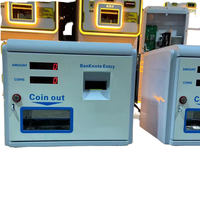 Machine à changer les pièces de monnaie pour parc d'attractions Comptoir de bar 24 heures Changeur automatique de jetons Machine à changer les pièces de monnaie