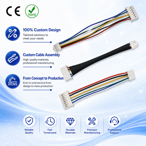 Ferramenta de Montagem de Chicotes Elétricos Personalizados para Fiação de Carenagens de Motocicletas e Automóveis, Cabines e Carcaças de Minicarregadeiras com Materiais PVC/PBT - Product Image 1