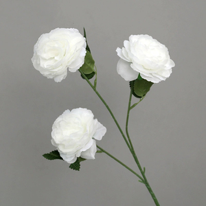 ดอกกุหลาบสีขาวสมจริงช่อดอกไม้ประดิษฐ์ทำจากผ้าไหมธรรมชาติสีสันสดใสสำหรับงานแต่งงานวันคริสต์มาสวันวาเลนไทน์ของตกแต่งดอกบัวสำหรับวันแม่ - Product Image 3