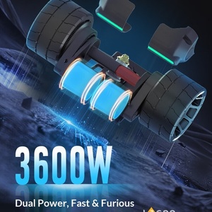 <span class=keywords><strong>Maxfind</strong></span> Cyebr 四轮电动滑板 双驱动 长寿命 21700 电池 应用程序控制 防水 适合成人 - Product Image 3