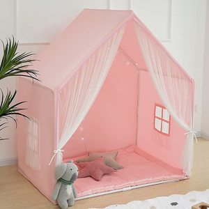 Tente pour enfants fille princesse chambre <span class=keywords><strong>maison</strong></span> de <span class=keywords><strong>jeu</strong></span> intérieure chambre d'enfants jouet Playhouse château tente - Product Image 3