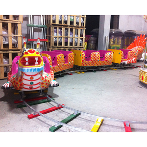 ขายร้อนรถไฟหัวกระสุนกับแทร็คสวนสนุกเด็กใช้รถไฟฟ้า - Product Image 3