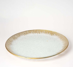 Atacado vidro ouro aro casamento carregador placas para decoração home vidro carregador placas - Product Image 5