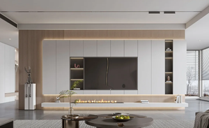 Modern Design White Wood Tv Stand Storage <b>Display</b> Wall Cabinet Home Furniture Luxury Led Wooden Living Room Tv Cabinet - Product Image 2