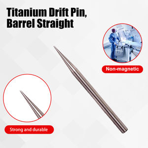 HENITUER T1098 Outils en titane non magnétiques, goupille de centrage en titane, barillet droit, adapté aux domaines domestique, médical et aéronautique - Product Image 2