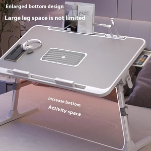 Giá Rẻ Sinh Viên Ký Túc Xá Nhà Gấp Đơn Giản Nhà Phòng Ngủ Có Thể Điều Chỉnh Chiều Cao Giường Nhỏ Lười Biếng Bảng Máy Tính Xách Tay Đứng Máy Tính Nghiên Cứu Bàn - Product Image 3