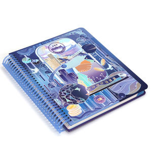 A5 Spiral defter ciltli özelleştirilebilir 80 çizgili sayfalar <span class=keywords><strong>PET</strong></span> bobin planlayıcısı OEM/ODM öğrenciler ve işletmeler için - Product Image 6