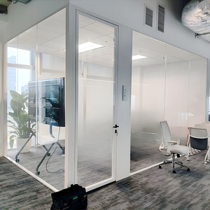 Vách ngăn văn phòng, bàn làm việc, phòng làm việc cá nhân, phòng thi, vách ngăn cách âm bằng kính phổ biến nhất - Product Image 3