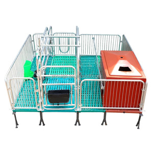 Jaulas de Paridera para Cerdas Totalmente Galvanizadas en Caliente, Jaulas para Animales, Corrales de Gestación para Cerdos, Equipo de Cría de Cerdos - Product Image 3