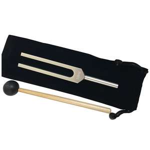 Diapasón MI528, Diapasón de Aleación de Aluminio de 528 Hz, Diapasón de Regalo, Viene con Funda de Tela, Martillo de Afinación Grabable con Láser - Product Image 2