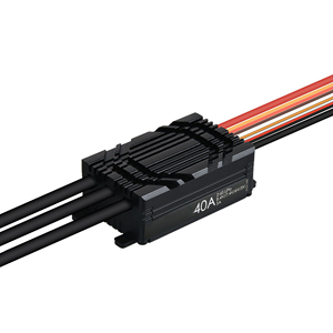 Hiệu suất cao ESC 40A 60A 80A 100A 130A 2-6S không chổi than điện tử điều khiển tốc độ Bec lập trình cho mô hình máy bay không người lái - Product Image 3
