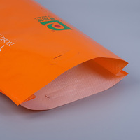 Sacs d'emballage alimentaire pour riz imprimés sur mesure, sacs à nouilles en plastique refermables à motif serpentin, sacs tissés composites laminés épaissis