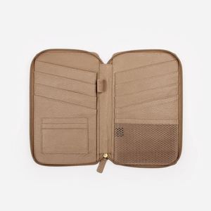 Cartera de Cuero de Lujo para Mujer, Cartera Larga para Teléfono Inteligente, Precio Competitivo de Fabricante, Porta Documentos de Viaje y Pasaporte - Product Image 1