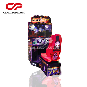 Venta al por mayor parque de juegos arcade de carreras que funciona con monedas para niños máquina de Juego de motos para niños simulador de carreras - Product Image 5