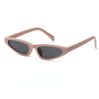 Ultem Frame Lunettes de soleil futuristes Hommes Lunettes Cadres Rondes Petites nuances en plastique Petites femmes Lunettes de soleil yeux de chat