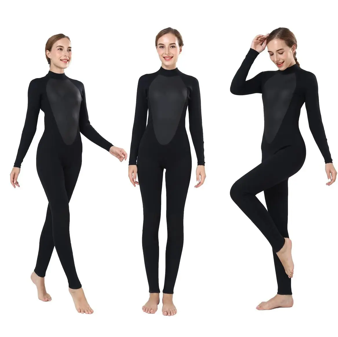 Muta da donna all'ingrosso set completo 3Mm muta da sub in Neoprene muta da surf per immersioni subacquee