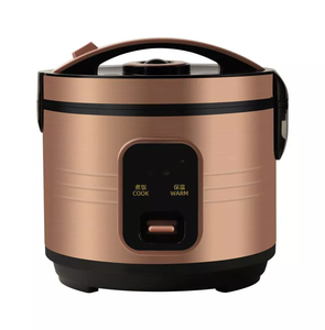 Cuisinière à <span class=keywords><strong>riz</strong></span> automatique de luxe, forme cylindrique, acier inoxydable, revêtement antiadhésif, écran LED numérique, capacité 1,8L-2,8L, mécanique - Product Image 1