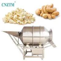 Spice Mixer Powder Mix Processing Food Blender Fried Snacks Nuts Single Flavoring Spice Rotary Drum Mixing Sprayer Machine Seasoning Mixer