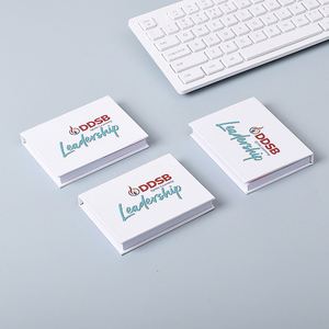 Set de Notas Adhesivas Personalizadas para Oficina, Papelería Corporativa Promocional, Bloc de Notas de Tapa Dura de 8x10.5cm - Product Image 3