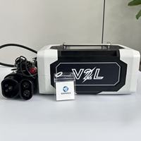 Convertisseur d'énergie portable V2L (véhicule vers charge) 3,5 kW 5 kW avec prise GBT CHAdeMO CCS NACS Tesla DC pour véhicules électriques