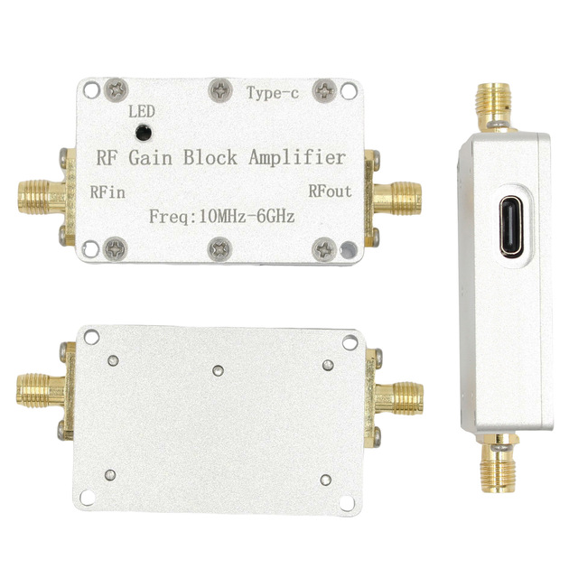50M-6GHz RF Low Noise Amplifier 20dB 30dB High Gain Pre LNA Signal Receiving OEM Brand 90-Day Warranty