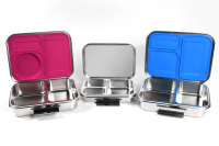 Aohea 304 acier inoxydable bento boîte à lunch pour enfants isotherme thermo-alimentaire boîte à lunch étanche enfants école bento conteneur