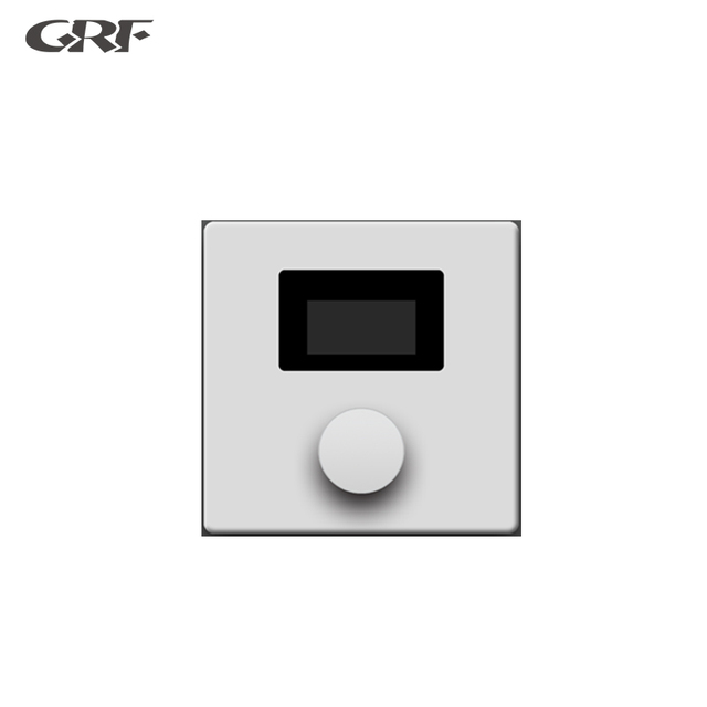PoE Programmable Control Panel with OLED Display Wall-Mounted Audio Control Panel