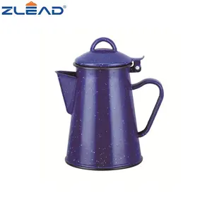 Zhili-TETERA de agua esmaltada a mano, 1,2 L, para café