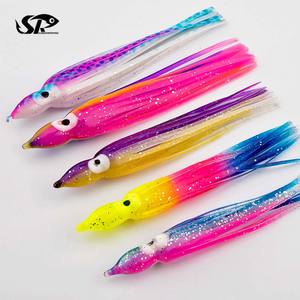 Pesca superiore 6-20cm Hoochies esca gonna calamaro pesca mare esca morbida Trolling barca pesca polpo <span class=keywords><strong>esche</strong></span> <span class=keywords><strong>esche</strong></span> da pesca - Product Image 2