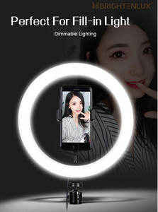 Rotación 360 10 pulgadas 10 pulgadas Ringlight Professionnel Led Ring Light Avec Tripied - Product Image 6