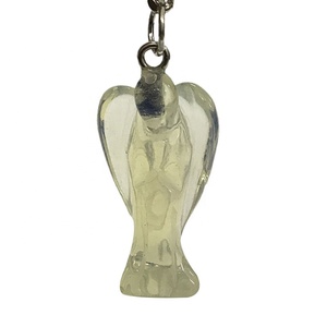 Tùy chỉnh đá Keychains opalite Thiên Thần Đá quý Keychains bán buôn khắc đá thiên thần Keychains - Product Image 1
