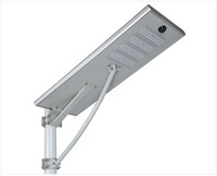 Lampe de rue solaire Led tout-en-un, étanche conforme à la norme IP65, éclairage d'extérieur, 12V, 30/40/50/60/80/100/120W, avec capteur de mouvement PIR