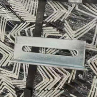 Acier galvanisé à chaud, fabrication sur mesure de plaques d'acier, découpe pour les pièces de structure de support de panneaux solaires photovoltaïques