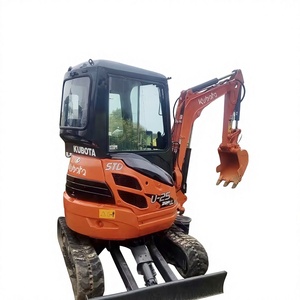 รถขุดขนาดเล็ก Kubota U25 มือสอง สภาพเดิมๆ รับรองมาตรฐาน CE น้ำหนัก 2 ตัน ปั๊มญี่ปุ่น ห้องโดยสารปิด - Product Image 1