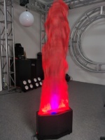 Flamme de soie effet lumière DJ scène événement changeant couleur télécommande DMX Led faux feu effet lampe toutes les couleurs soie flamme Machine