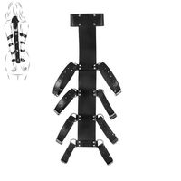 Nouvelle sangle de bondage SM pour le corps entier, avec fixation dorsale et intermaine, écarteur de jambes forcé, pour ouverture des fesses et pliage, pour position assise.