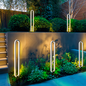 Lampada da Giardino DAWN Impermeabile, Moderna Luce LED <span class=keywords><strong>per</strong></span> Prato, Decorazione Esterna, Illuminazione <span class=keywords><strong>per</strong></span> Cortile e Giardino - Product Image 3