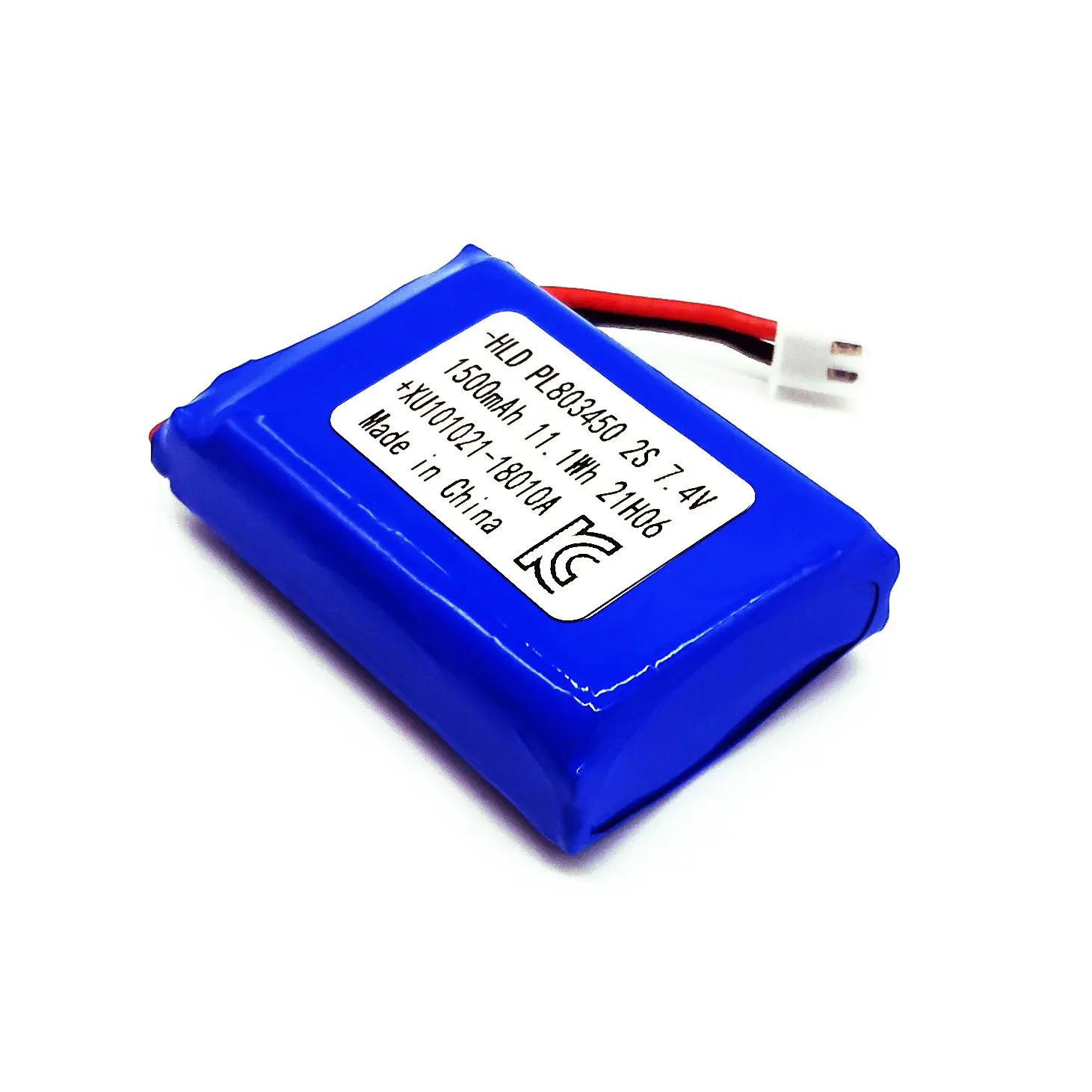 Wholesale Rechargeable 7.4V 1500mah 803450 Li-ion Lithium Polymer Battery Charger 2s Lipo Battery