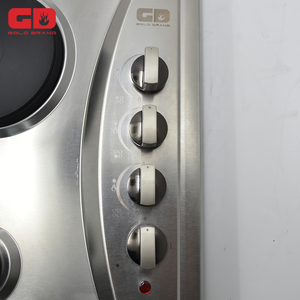 Hot Sale Cast Iron Pan Support <strong>Stainless</strong> <strong>Steel</strong> Surface Built-In 3 Burner With 1 Hot Plate <strong>Gas</strong> Electric <strong>Hob</strong> - Product Image 3