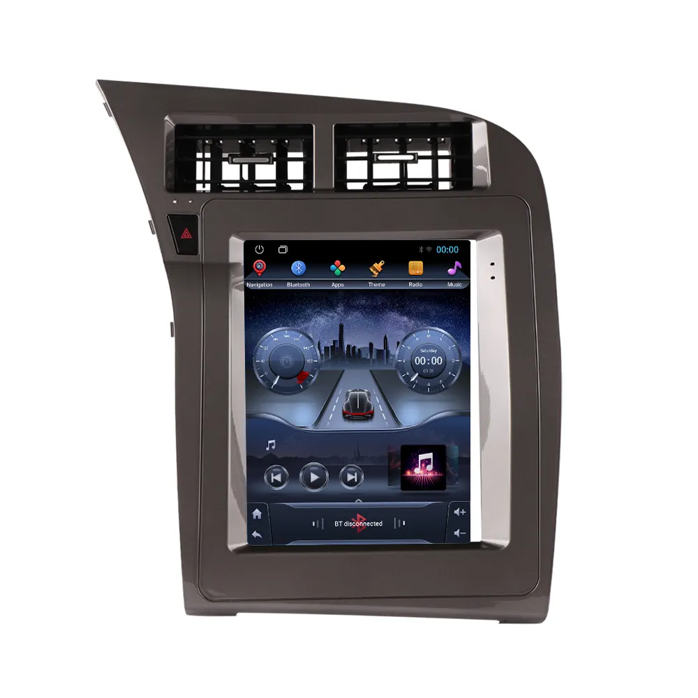 Pour Audi A6 2005-2011 LHD Double Din autoradio 2 Din Android autoradio MP5 lecteur AutoCar lecteur DVD Navigation GPS