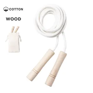 Corde à sauter en coton naturel, gadgets durables - Product Image 1