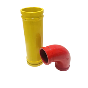 Coude à 90 degrés DN150 <span class=keywords><strong>R500</strong></span> pour tuyau de pompe à béton, à sertissage à chaud - Product Image 3