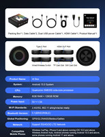 GT8H3 5G JP Android 15 Carplay 6350 HD Out 8 Go 128 Go Tbox Sm6350 Ai Box OEM Rocket Compatible G10s Pro TV Aibox Auto YouTube
